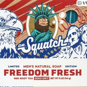 Freedom Fresh Men's Natural Soap - Brand New